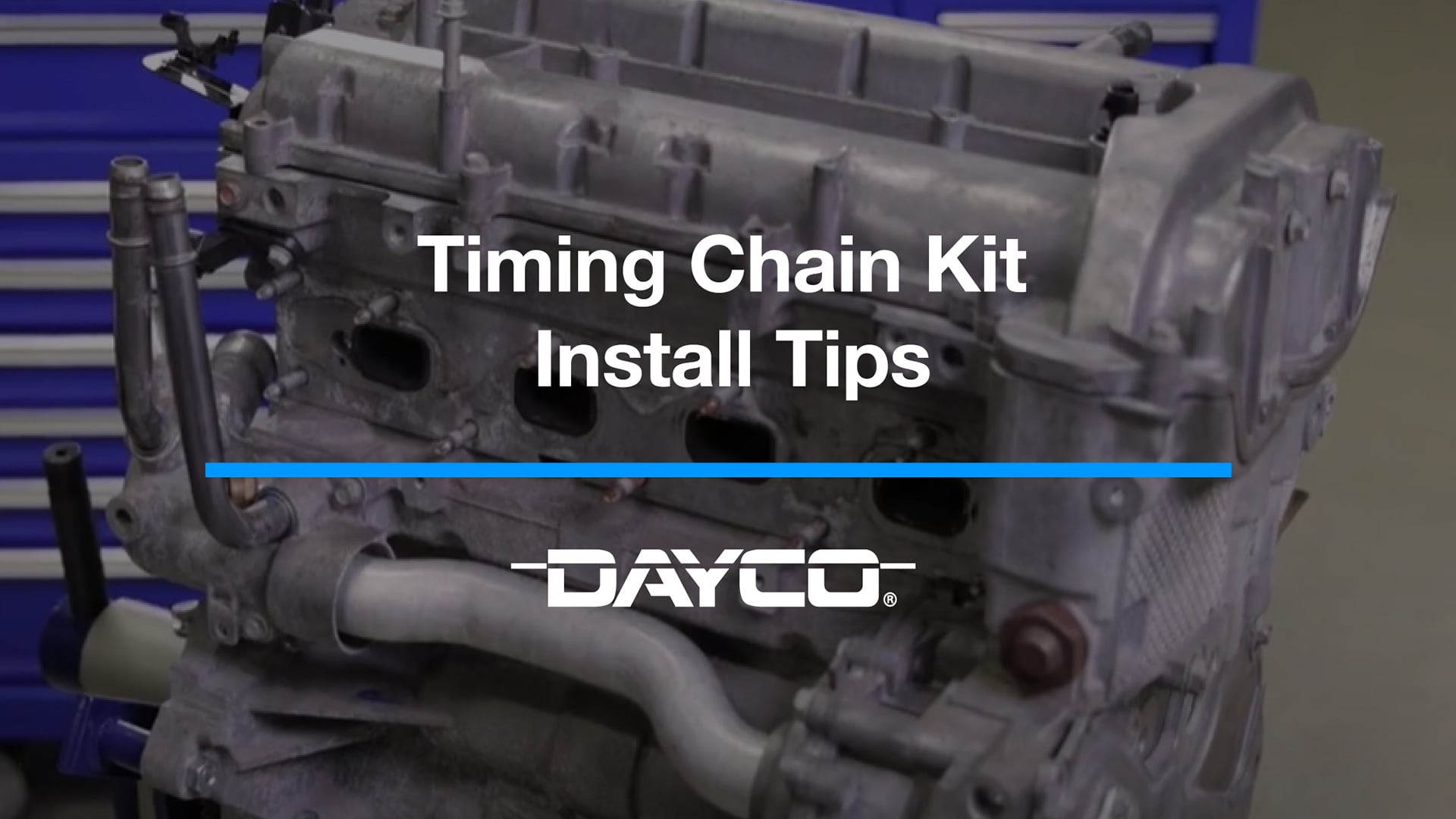 Dayco | Timing Chain Installation Tips - International | EN