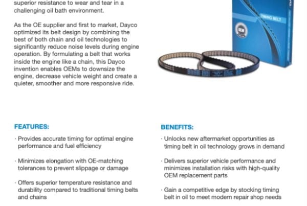 REPLACEMENT BELT FOR DAYCO L426 (1/2X26) - Foto 8